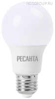 Лампа светодиодная РЕСАНТА LL-R-A60-9W-230-3K-E27