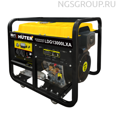 Электрогенератор дизельный LDG 13000LXА Huter