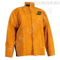 Кожаная куртка сварщика ESAB со вставкой из огнестойкого материала на спине